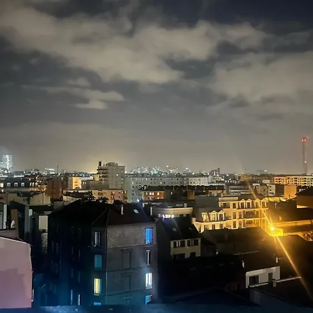 Parisian Skyline Oasis: Panoramic Elegance, Luxury At Your Doorstep 公寓